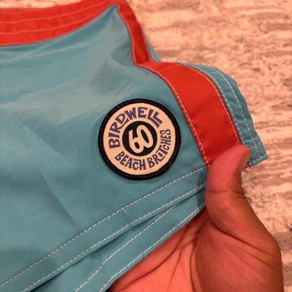 Birdwell Beach Britches 400 Boardshorts Women’s 4 Made In USA 60th Anniversary - Picture 3 of 11